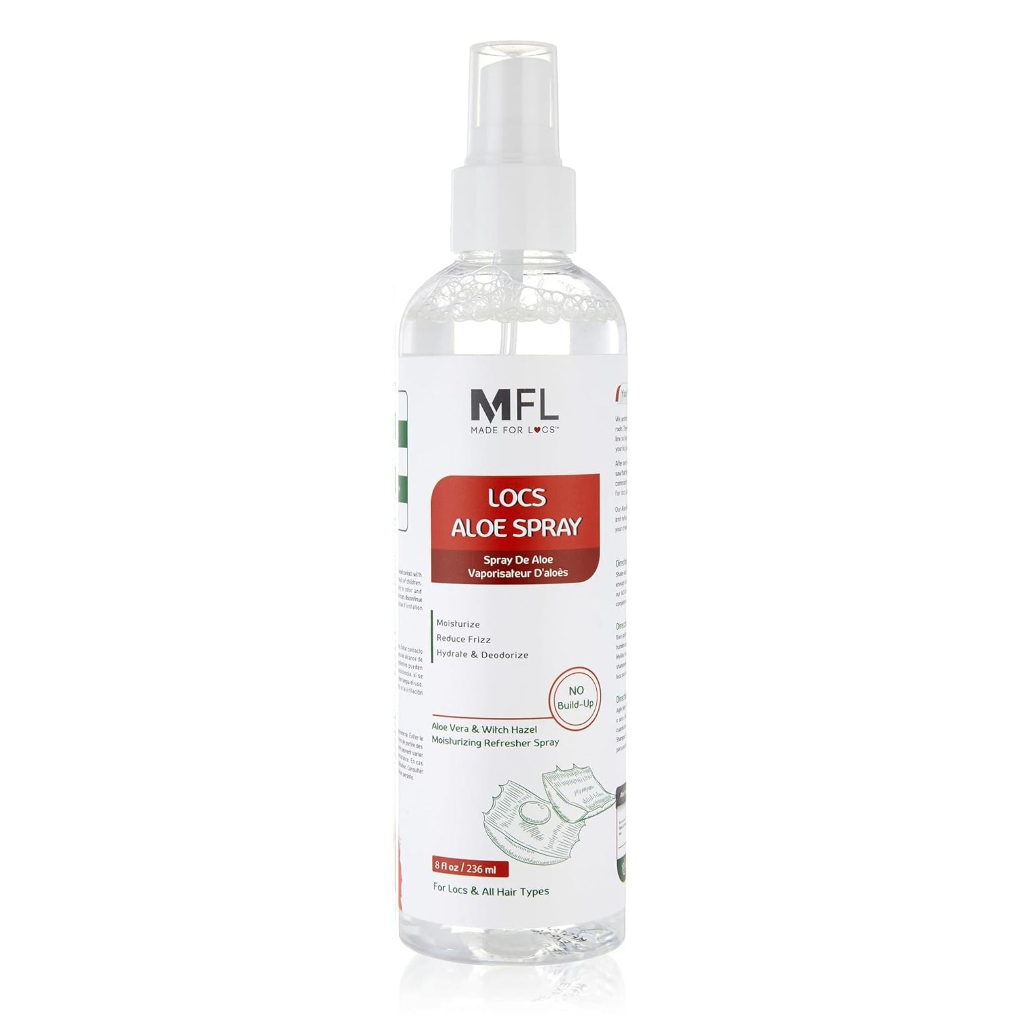 Locs Vegan Aloe Refresher Spray – Made For Locs