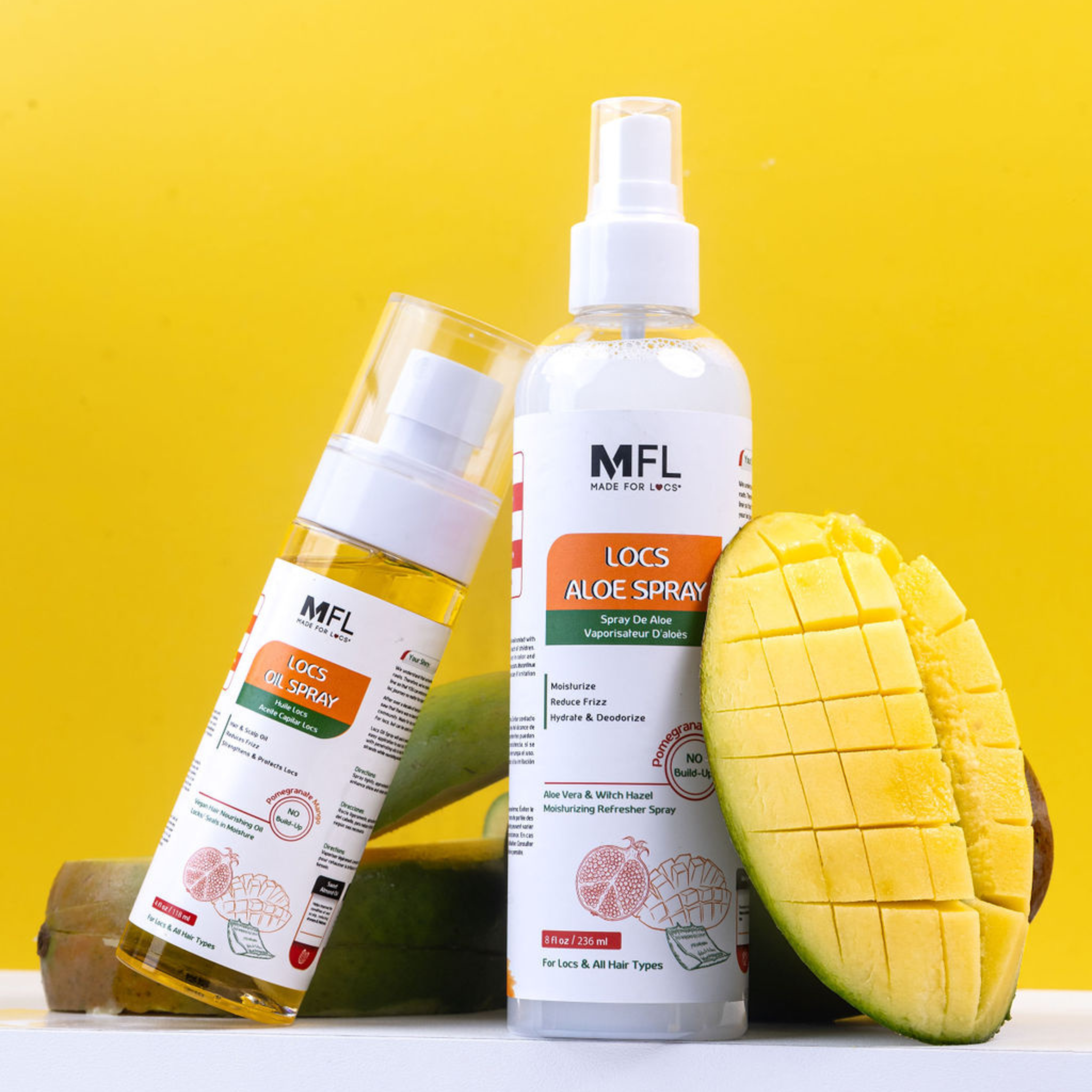 Pomegranate Mango Refresher Spray &amp; Oil Spray Bundle