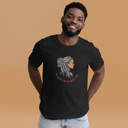 Beauty In Every Loc Unisex T-Shirt